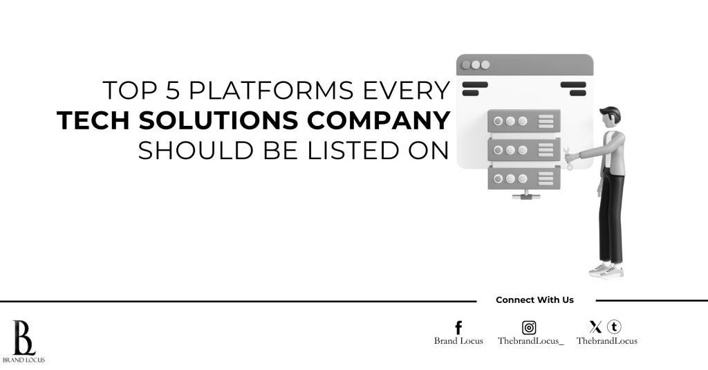 Visibility is the lifeline of any tech solutions company, and being listed on the right platforms can transform your reach. From Crunchbase to emerging directories, this article explores the top five platforms where tech companies must showcase their solutions. Learn how to enhance your brand's credibility, connect with investors, and unlock global opportunities.